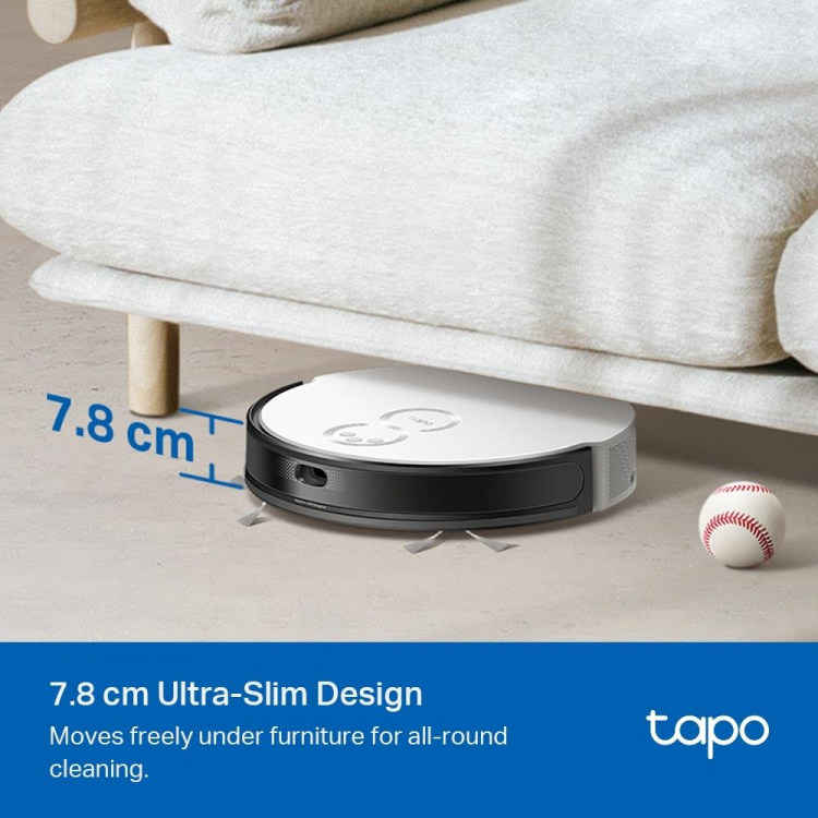 TP-Link Tapo MagSlim LiDAR Navigatie Robot Stofzuiger & Mop+ Smart Auto-Empty Dock /Tapo RV20 Mop Plus TP-Link Tapo MagSlim LiDAR Navigatie Robot Stofzuiger & Mop+ Smart Auto-Empty Dock /Tapo RV20 Mop Plus