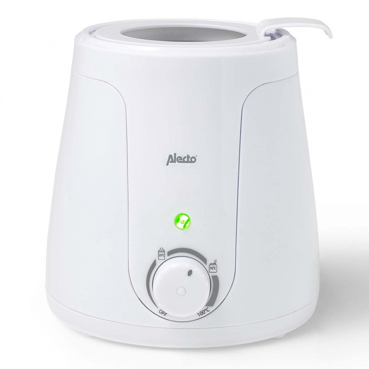 Alecto Flessenwarmer wit