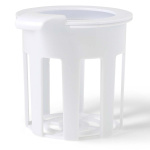 Alecto Flessenwarmer wit