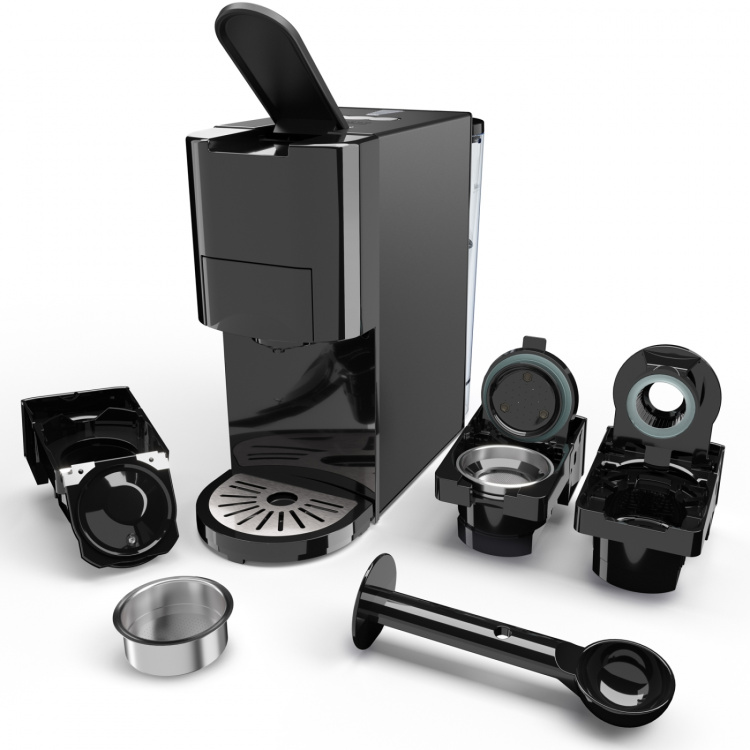 Princess Multi Kapselmaskin rostfritt stål 4-in-1 249454 Automatic Princess Multi Kapselmaskin rostfritt stål 4-in-1 249454 Automatic