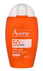 Avene Ultra Sunscreen Fluid Blue Light SPF50+ 50 ml