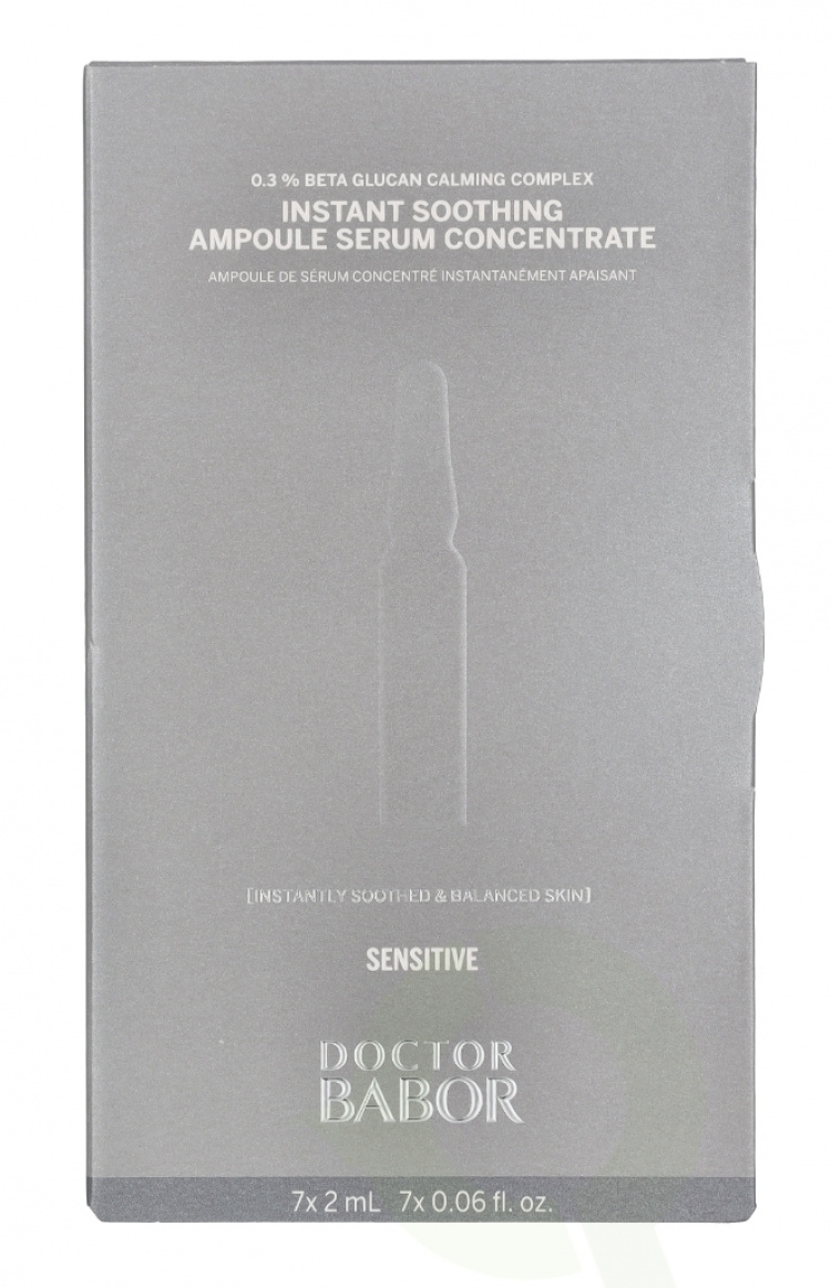 Babor Sensitive Instant Soothing Ampoule Serum Concentrate 14 ml