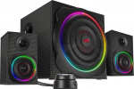 Speedlink GRAVITY CARBON RGB 2.1 luidsprekersysteem Speedlink GRAVITY CARBON RGB 2.1 luidsprekersysteem