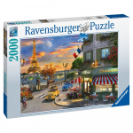 Ravensburger Puzzel 2000p - Zonsondergang Parijs (10216716)