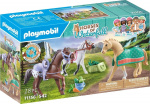 Playmobil Drie paarden met zadels (71356)