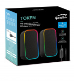 Speedlink TOKEN RGB Gaming-stereoluidspreker, zwart