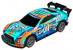 TEC-TOY Champion GT9 w/light R/C 1:22, 27MHz - Blauw/Oranje (471251)