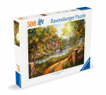 Ravensburger Puzzelhuisje bij de rivier 500p (12000218)