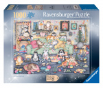 Ravensburger Puzzel Crazy Cats Christmas Crackers 1000p (12001244)