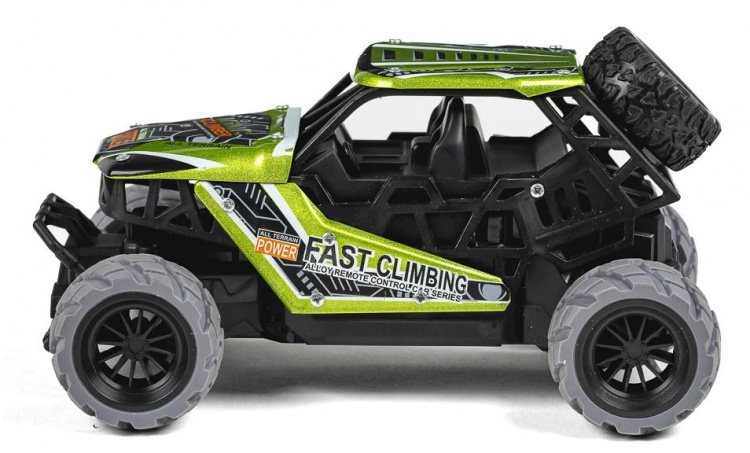 TEC-TOY King Climber R/C 1:18 2,4G 3,7V Li-ion, groen (471416)