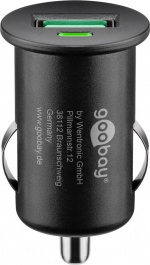 Goobay Snabbladdning USB billadare (18 W) 18 W max. 2,4 A (12/24 V) 1x USB QC 3.0 Goobay Snabbladdning USB billadare (18 W) 18 W max. 2,4 A (12/24 V) 1x USB QC 3.0