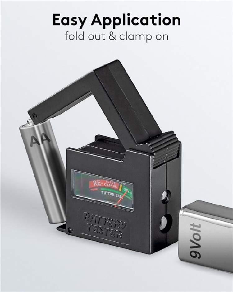 Goobay Batteriprovare för standardbatterier