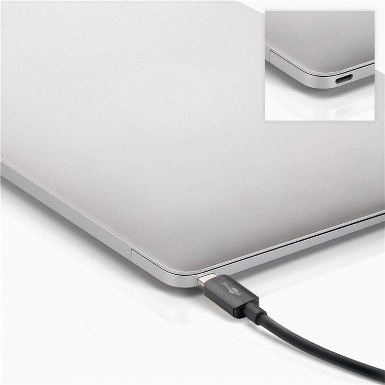 Goobay USB-C™-adapter till 2x DisplayPort™ utökar en USB-C™-port med två DisplayPort™-portar