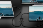 Goobay USB-C™-adapter till 2x DisplayPort™ utökar en USB-C™-port med två DisplayPort™-portar