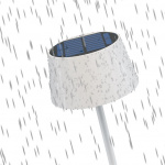 Goobay Trådlös LED-bordslampa med solcell, vit med touchkontroll, 150 lm, varmvit (3000 K), steglöst dimbar Goobay Trådlös LED-bordslampa med solcell, vit med touchkontroll, 150 lm, varmvit (3000 K), steglöst dimbar