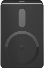 Goobay Magnetisk trådlös powerbank 10.000 mAh fäster magnetiskt på baksidan av mobiltelefonen, perfekt för samtidig laddning och telefonering Goobay Magnetisk trådlös powerbank 10.000 mAh fäster magnetiskt på baksidan av mobiltelefonen, perfekt för samtidig laddning och telefonering