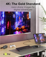 Goobay USB-C™-kabel, USB 3.2, 60 W, 10 Gbit/s, Power Delivery, 3 m USB-C™-kontakt > USB-C™-kontakt