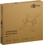 Goobay Laptopfäste för monitorarm, svart för bildskärmar från 10 till 15,6 tum (25 - 40 cm), max. 4,5 kg, för montering på ett bildskärmsfäste Goobay Laptopfäste för monitorarm, svart för bildskärmar från 10 till 15,6 tum (25 - 40 cm), max. 4,5 kg, för montering på ett bildskärmsfäste