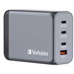Verbatim GNC-240 GaN oplader 4-poorts 240W USB-A/USB-C Verbatim GNC-240 GaN oplader 4-poorts 240W USB-A/USB-C