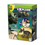 SES Creative Opgraving - Triceratops en skelet - (S25093)
