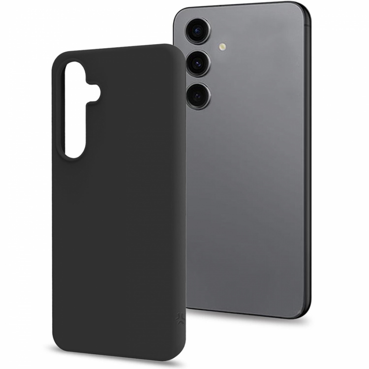 Celly Cromo Soft rubber case Galaxy S24 FE Svart Celly Cromo Soft rubber case Galaxy S24 FE Svart