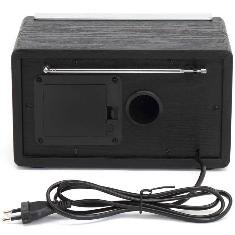 Denver AM/FM analog radio Svart