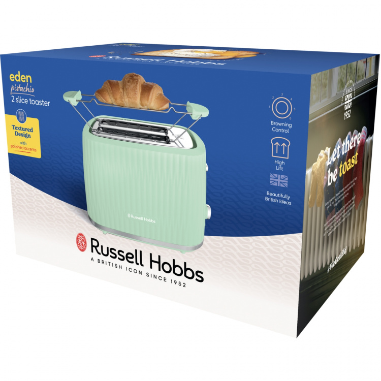 Russell Hobbs Brödrost 27374-56 Eden 2S Toaster Pistachio