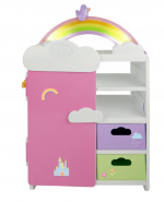 BABY Born Regenboog Kledingkast (836040)