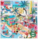 eeBoo Puzzel 1000 stukjes - Miami - (EPZTMIA)