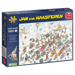 Jan van Haasteren Het gaat allemaal bergafwaarts (1000 stukjes) (JUM00025)