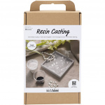 DIY Kit Craft Kit - Harsgieten - Vierkante Tray met Terrazzo (977688)
