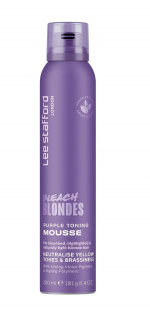 Lee Stafford Bleach Blondes Paarse tonifiërende mousse 200 ml