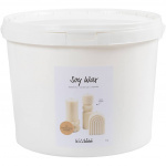 DIY Kit Sojawas, crème, Voor vrijstaande kaarsen, 5 kg/ 1 verpakking (73479)