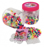 HAMA Beads Hama - Maxi kralen 400 kralen + 2 pinplaten (388791)