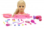 Happy Friend Hairstyling hoofd blond haar (504404)