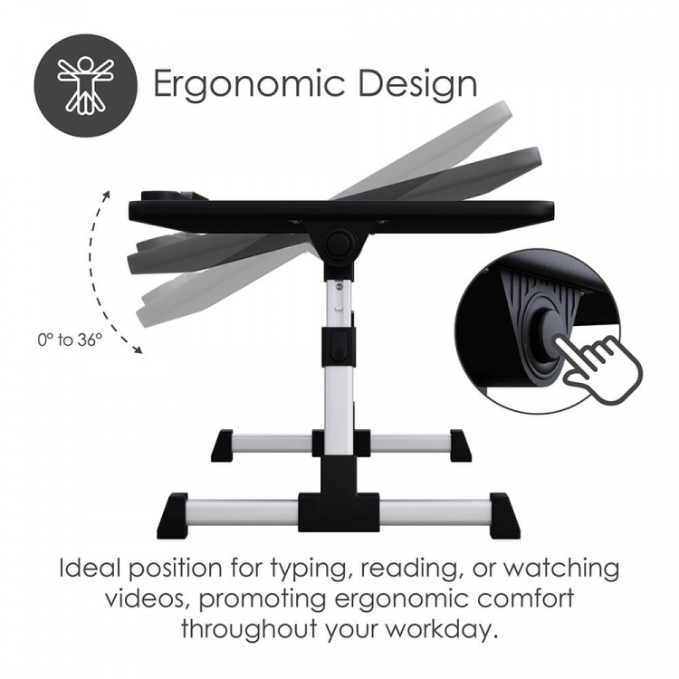 Desire2 Justerbart Bordsställ för Bärbar Dator