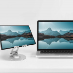 Desire2 Dual Pivot 360 Stativ för Tablets och Smartphones Silver