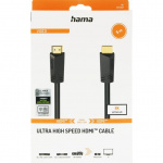 Hama Kabel HDMI Ultra High Speed 8K 48Gbit/s Guld 5.0m