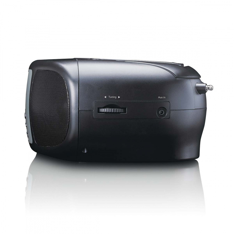 Lenco Draagbare DAB+/FM-radio met Bluetooth® CD-speler en groot LCD-kleurenscherm Zwart Lenco Draagbare DAB+/FM-radio met Bluetooth® CD-speler en groot LCD-kleurenscherm Zwart