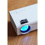 Lenco LCD Projector met hoge resolutie, ondersteunt Full HD 1080P inhoud Wit