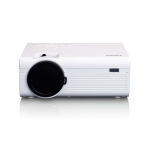 Lenco LCD Projector met hoge resolutie, ondersteunt Full HD 1080P inhoud Wit