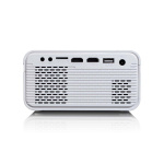 Lenco LCD Projector met hoge resolutie, ondersteunt Full HD 1080P inhoud Wit