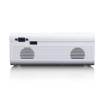 Lenco LCD Projector met hoge resolutie, ondersteunt Full HD 1080P inhoud Wit