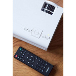 Lenco LCD Projector met hoge resolutie, ondersteunt Full HD 1080P inhoud Wit