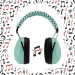 Alecto Gehoorbeschermers voor baby\'s en peuters Groen