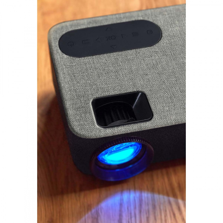 Lenco HD 720P LCD Projector met Bluetooth® Grijs