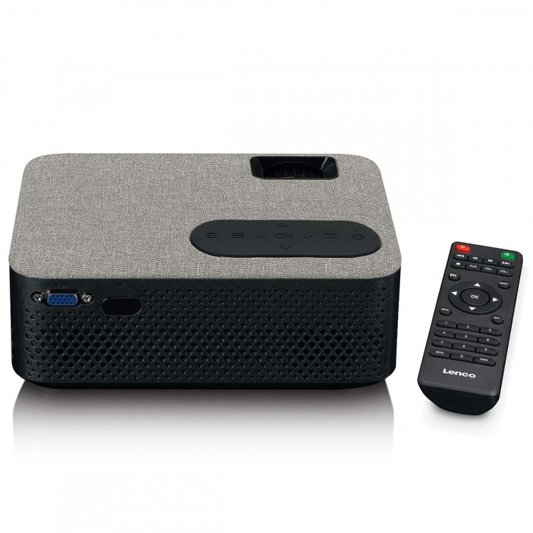 Lenco HD 720P LCD Projector met Bluetooth® Grijs