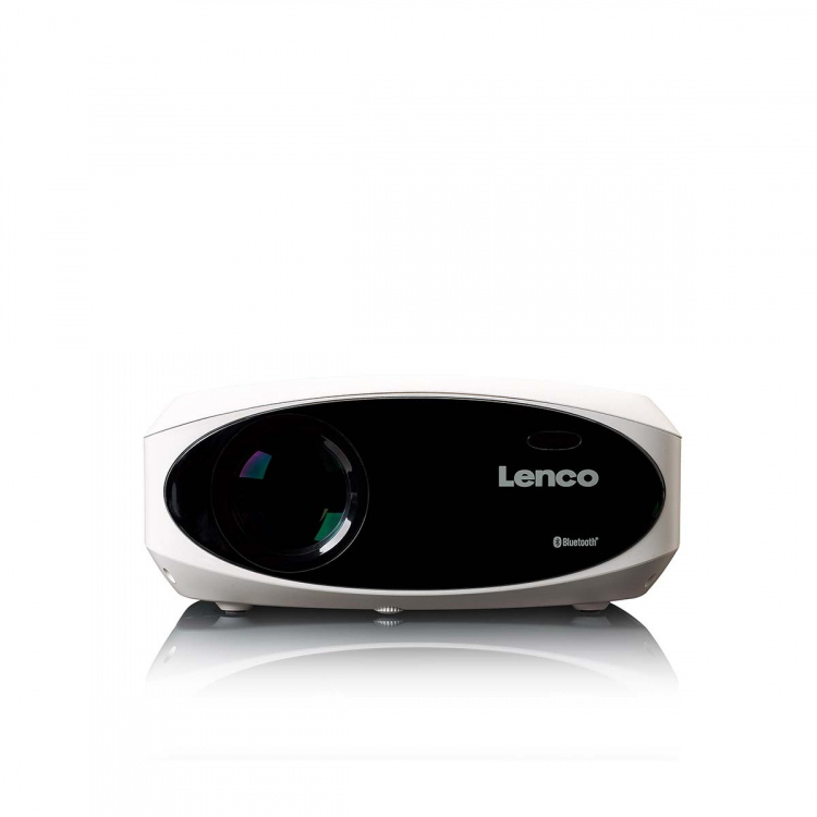Lenco Full HD 1080P LCD-projector met Bluetooth® Wit