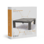 Nedis Monitorstandaard | Ergonomie: Yes | Maximaal draagvermogen: 18 kg | Universeel | Verstelbare hoogte: Ja