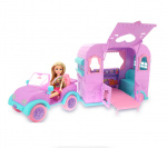 Sparkle Girlz Pop met jeep en caravan (100176)